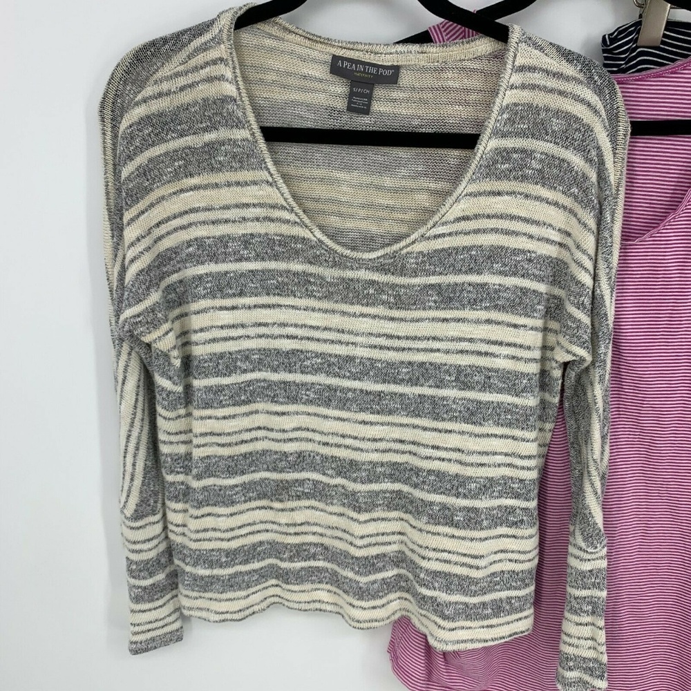 Stripe Sweater Tank Top Skirt Maternity Lot Bundle - Picture 2 of 8